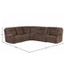 Parker Living - Cooper 6 Piece Reclining Sectional in Shadow Brown - MCOO-PACKA-SBR - GreatFurnitureDeal