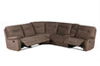 Parker Living - Cooper 6 Piece Reclining Sectional in Shadow Brown - MCOO-PACKA-SBR - GreatFurnitureDeal