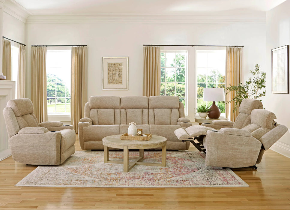 Parker Living - Dalton Power Drop Down Console Sofa in Lucky Fawn - MDAL#834PH-LFA - GreatFurnitureDeal
