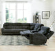 Parker Living - Dalton 6 Piece Reclining Sectional Sofa in Lucky Charcoal - MDAL-PACKT(H)-LCH - GreatFurnitureDeal