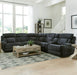 Parker Living - Dalton 6 Piece Reclining Sectional in Lucky Charcoal - MDAL-PACKT(H)-LCH - GreatFurnitureDeal