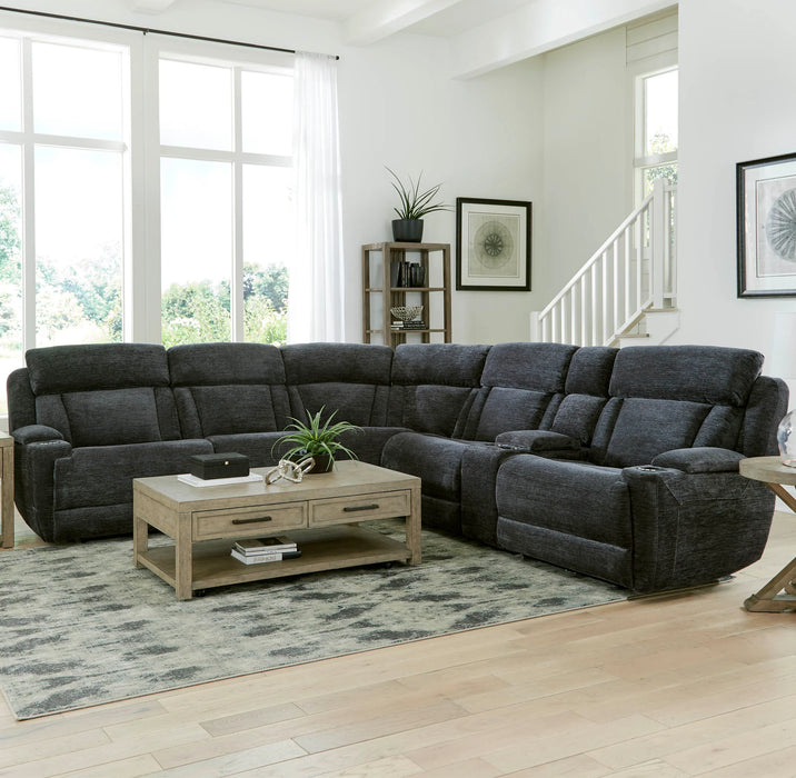 Parker Living - Dalton 6 Piece Sectional in Lucky Charcoal - MDAL-PACKT(H)-LCH - GreatFurnitureDeal