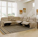 Parker Living - Dalton 6 Piece Sectional Sofa in Lucky Fawn - MDAL-PACKT(H)-LFA - GreatFurnitureDeal