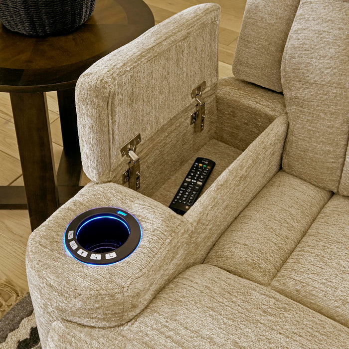 Parker Living - Dalton 6 Piece Reclining Sectional in Lucky Fawn - MDAL-PACKT(H)-LFA - GreatFurnitureDeal