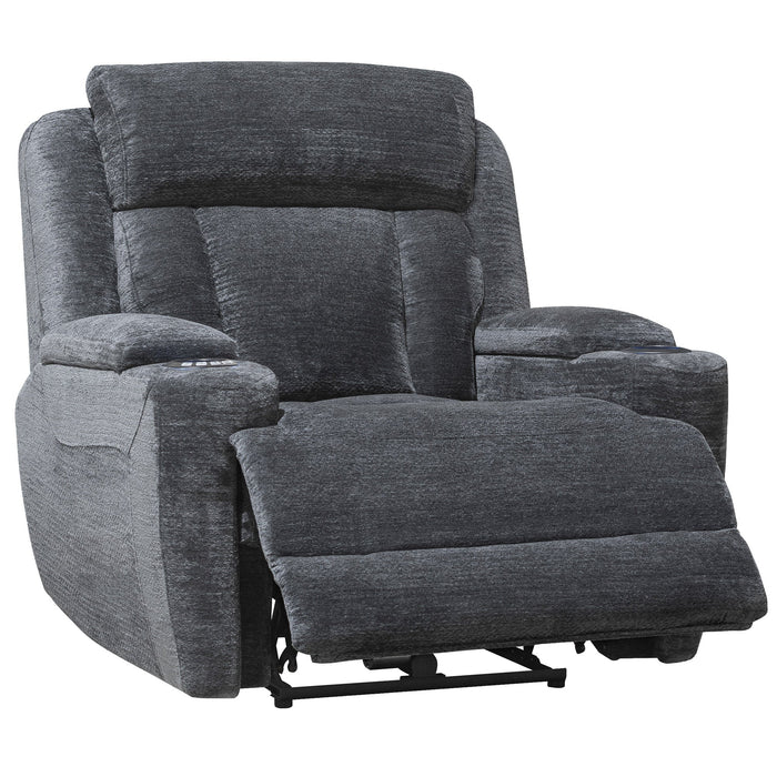 Parker Living - Dalton Power Recliner in Lucky Charcoal -Set of 2- MDAL#812PH-LCH - GreatFurnitureDeal