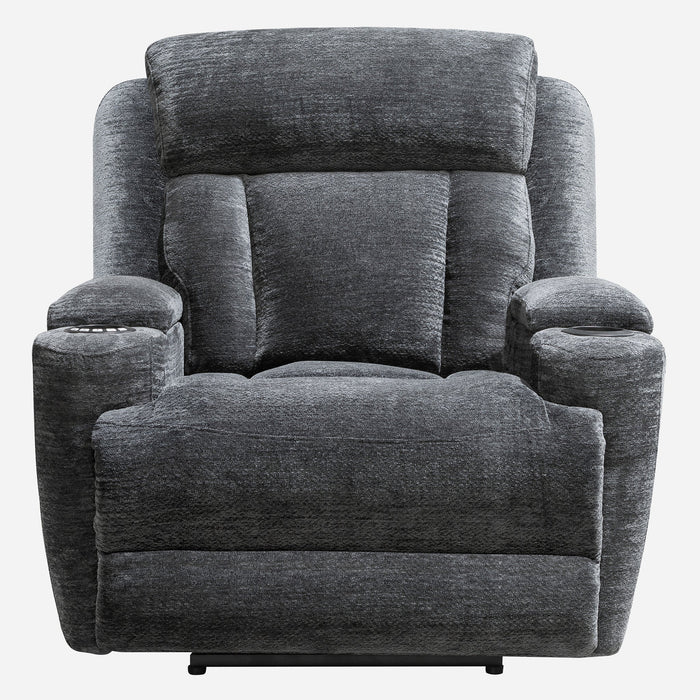 Parker Living - Dalton Power Recliner in Lucky Charcoal -Set of 2- MDAL#812PH-LCH - GreatFurnitureDeal