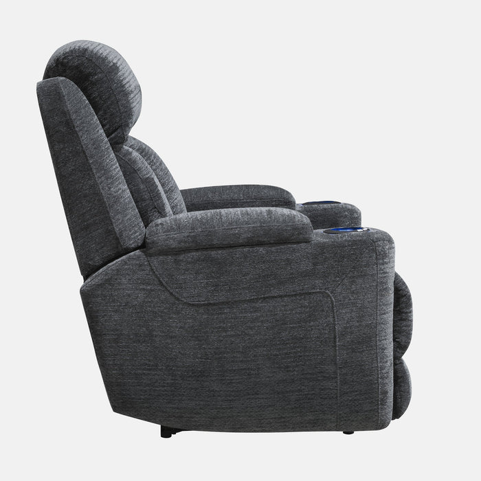 Parker Living - Dalton Power Recliner in Lucky Charcoal -Set of 2- MDAL#812PH-LCH - GreatFurnitureDeal