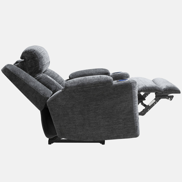 Parker Living - Dalton Power Recliner in Lucky Charcoal -Set of 2- MDAL#812PH-LCH - GreatFurnitureDeal