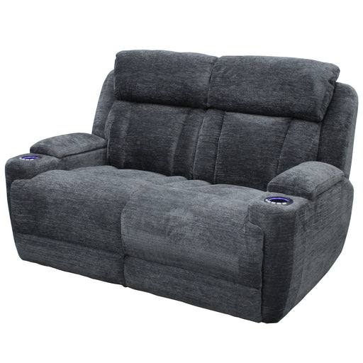 Parker Living - Dalton Power Loveseat in Lucky Charcoal - MDAL#822PH-LCH - GreatFurnitureDeal