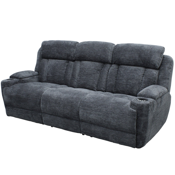 Parker Living - Dalton Power Drop Down Console Sofa in Lucky Charcoal - MDAL#834PH-LCH