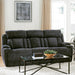 Parker Living - Dalton Power Drop Down Console Sofa in Lucky Charcoal - MDAL#834PH-LCH - GreatFurnitureDeal