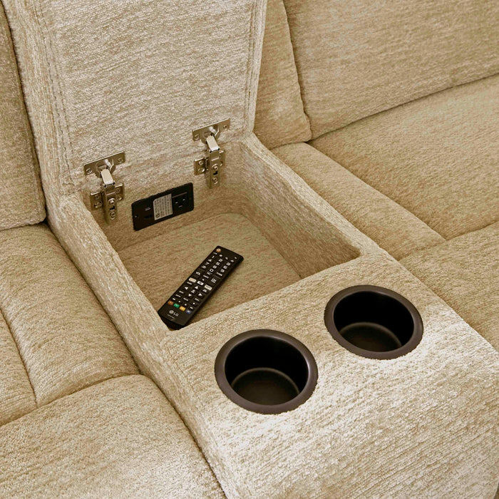 Parker Living - Dalton 6 Piece Reclining Sectional in Lucky Fawn - MDAL-PACKT(H)-LFA - GreatFurnitureDeal