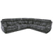 Parker Living - Dalton 6 Piece Reclining Sectional in Lucky Charcoal - MDAL-PACKT(H)-LCH - GreatFurnitureDeal