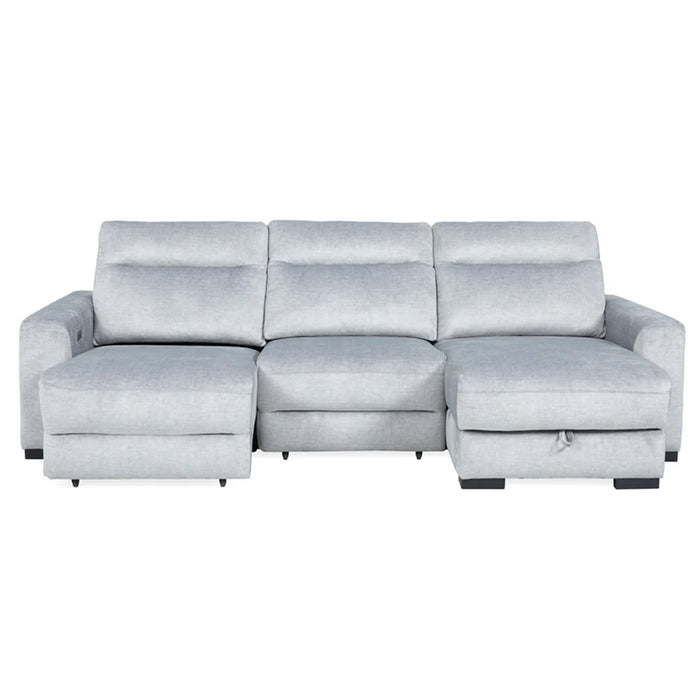 Parker Living - Elliot Modular Slider Sofa in Sterling - MELL-PACK3A-STR - GreatFurnitureDeal