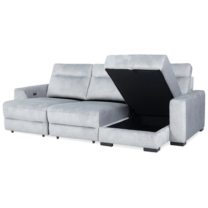 Parker Living - Elliot Modular Slider Sofa in Sterling - MELL-PACK3A-STRL - GreatFurnitureDeal