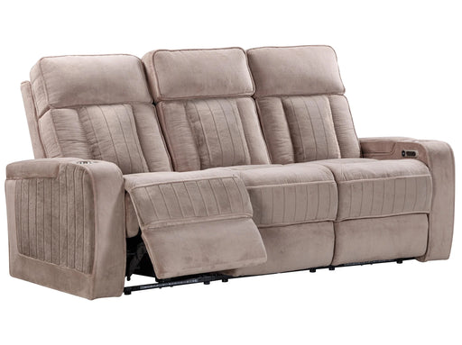 Parker Living - Equinox 2 Piece Power Reclining Sofa Set in Mushroom - MEQU#834PH-MURM-2SET - GreatFurnitureDeal