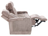Parker Living - Equinox Power Reclining Sofa with Drop Down Table in Mushroom - MEQU#834PH-MURM - GreatFurnitureDeal