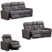 Parker Living - Equinox 3 Piece Power Reclining Living Room Set in Mercaury - MEQU-321PH-MERC - GreatFurnitureDeal