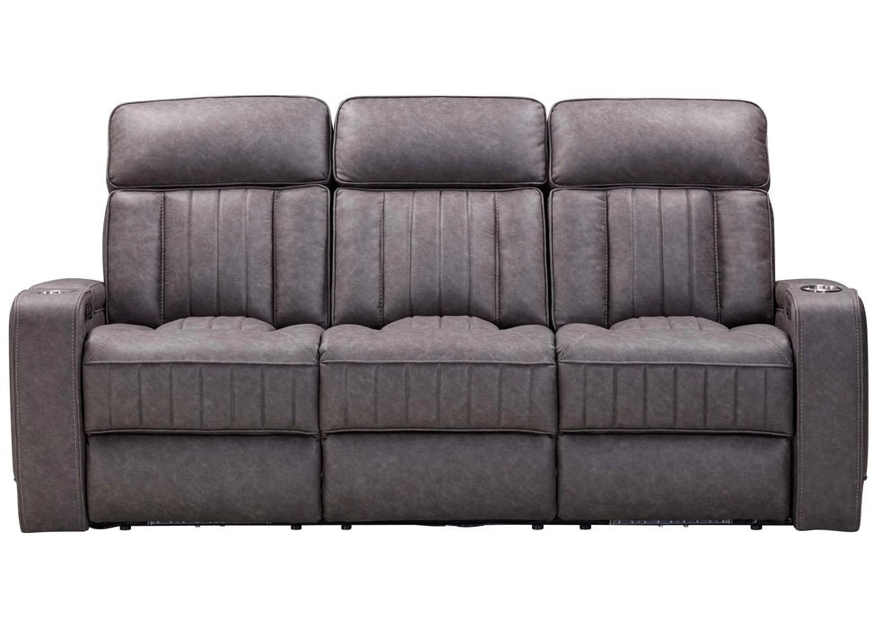 Parker Living - Equinox Power Reclining Sofa with Drop Down Table in Mercury - MEQU#834PH-MERC - GreatFurnitureDeal