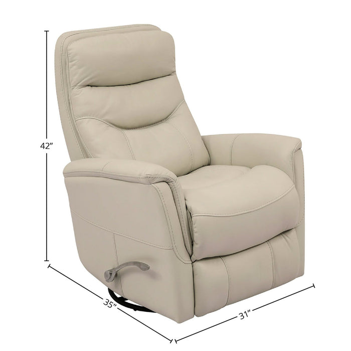 Parker Living - Gemini Manual Swivel Glider Recliner in Ivory -Set of 2- MGEM#812GS-IV - GreatFurnitureDeal