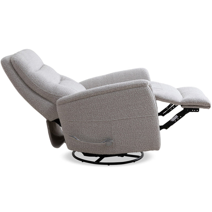 Parker Living - Gemini Manual Swivel Glider Recliner in Bloke Cotton (Set of 2) - MGEM#812GS-BLCT - GreatFurnitureDeal