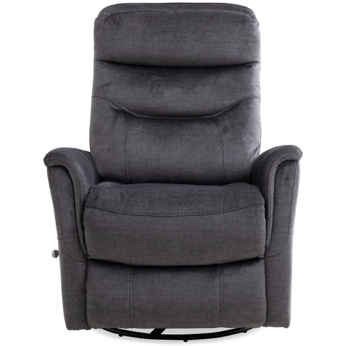 Parker Living - Gemini Swivel Glider Recliner in Capri Charcoal (Set of 2) - MGEM#812GS-2-CCH - GreatFurnitureDeal