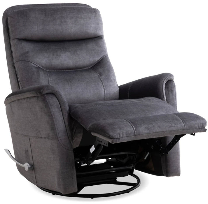 Parker Living - Gemini Swivel Glider Recliner in Capri Charcoal (Set of 2) - MGEM#812GS-2-CCH - GreatFurnitureDeal