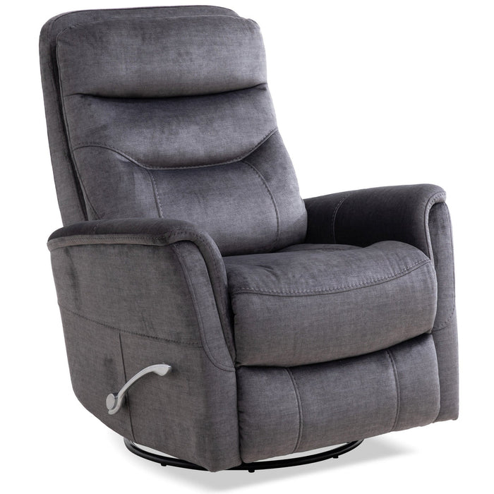 Parker Living - Gemini Manual Swivel Glider Recliner in Capri Charcoal (Set of 2) - MGEM#812GS-CCH - GreatFurnitureDeal