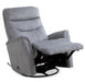 Parker Living - Gemini Swivel Glider Recliner in Capri Silver (Set of 2) - MGEM#812GS-2-CSI - GreatFurnitureDeal