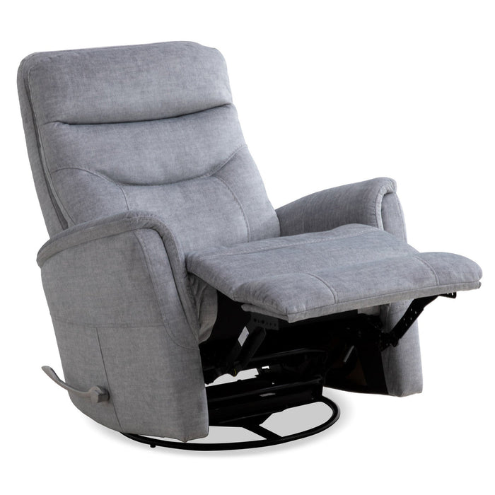 Parker Living - Gemini Manual Swivel Glider Recliner in Capri Silver (Set of 2) - MGEM#812GS-CSI - GreatFurnitureDeal