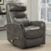 Parker Living - Gemini Flint Swivel Glider Recliner (Set of 2) - MGEM#812GS-FLI - GreatFurnitureDeal