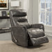 Parker Living - Gemini Flint Anywhere Power Recliner (Set of 2) - MGEM#812GSPB-FLI - GreatFurnitureDeal