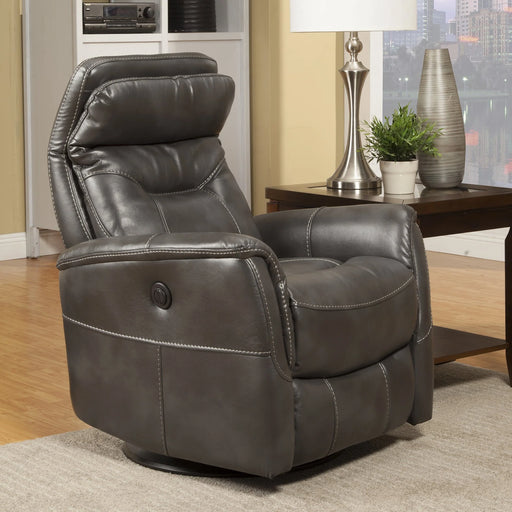 Parker Living - Gemini Power Swivel Glider Recliner in Flint (Set of 2) - MGEM#812GSPB-2-FLI - GreatFurnitureDeal