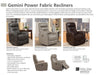 Parker Living - Gemini Truffle Anywhere Power Recliner (Set of 2) - MGEM#812GSPB-TRU - GreatFurnitureDeal