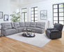 Parker Living - Gladiator 6 Piece Sectional Sofa in Sky - MGLA-PACKA(H)-SKY - GreatFurnitureDeal