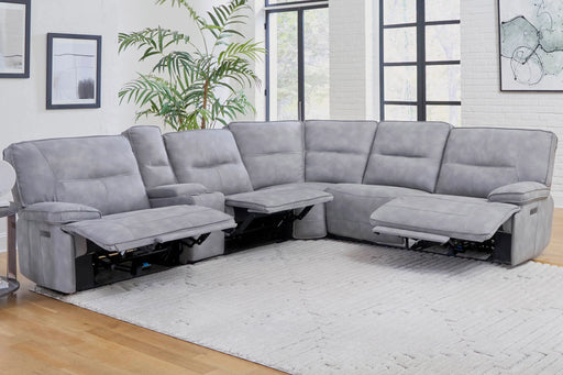 Parker Living - Gladiator Sectional Sofa in SKY - MGLA-PACKA(H)-SKY - GreatFurnitureDeal