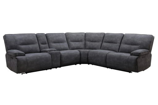 Parker Living - Gladiator 6 Piece Sectional Sofa in Cobalt - MGLA-PACKA(H)-CBL - GreatFurnitureDeal