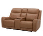 Parker Living - Haywood Power Console Loveseat in Butternut - MHAY#822CPH-BTNT - GreatFurnitureDeal