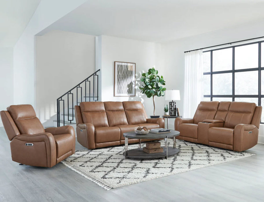 Parker Living - Haywood 2 Piece Power Sofa Set in Butternut - MHAY-321PH-BTNT-2SET - GreatFurnitureDeal