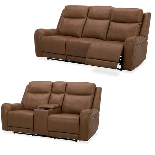 Parker Living - Haywood 2 Piece Power Sofa Set in Butternut - MHAY-321PH-BTNT-2SET - GreatFurnitureDeal