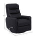 Parker Living - Hercules Manual Swivel Glider Recliner in Black (Set of 2) - MHER#812GS-BLC - GreatFurnitureDeal