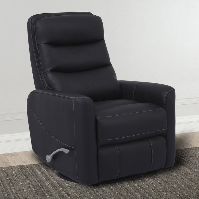 Parker Living - Hercules Manual Swivel Glider Recliner in Black (Set of 2) - MHER#812GS-BLC - GreatFurnitureDeal