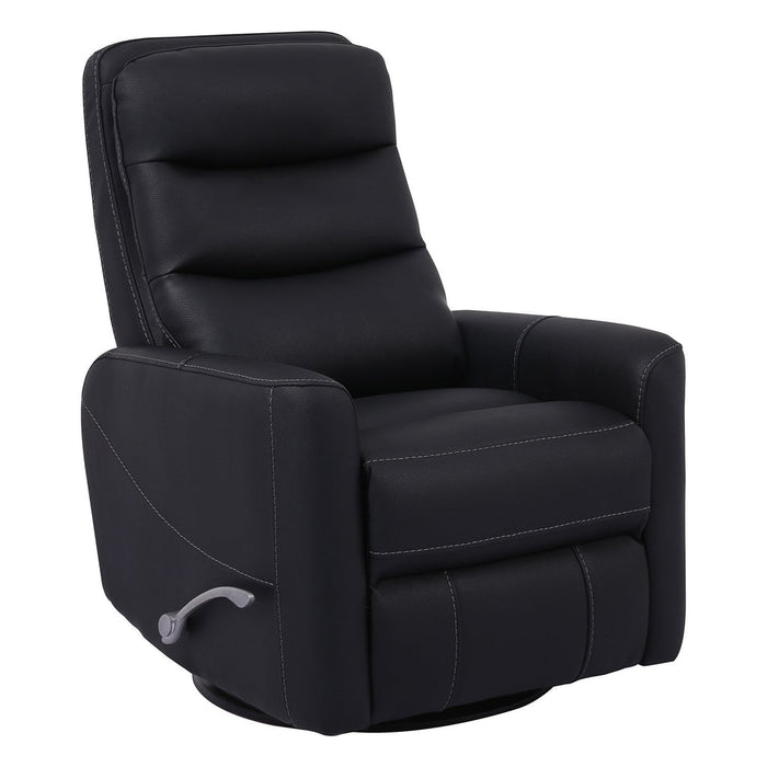 Parker Living - Hercules Manual Swivel Glider Recliner in Black (Set of 2) - MHER#812GS-BLC - GreatFurnitureDeal