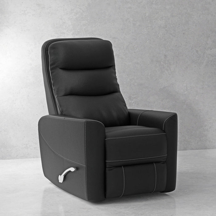 Parker Living - Hercules Manual Swivel Glider Recliner in Black (Set of 2) - MHER#812GS-BLC - GreatFurnitureDeal