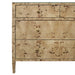 Worlds Away - Michelle Four Drawer Chest In Burl Wood - MICHELLE BW - GreatFurnitureDeal