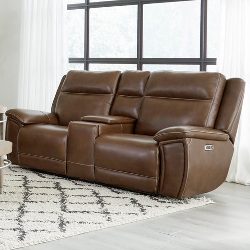 Parker Living - Jameson Power Zero Gravity Console Loveseat in Hickory Brown - MJAM#822CPHZ-HKRY - GreatFurnitureDeal
