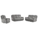 Parker Living - Linus Power Zero Gravity Console Loveseat in Hudson Grey - MLIN#822CPHZ-HGY - GreatFurnitureDeal