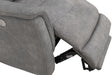 Parker Living - Linus Power Zero Gravity Recliner in Hudson Grey -Set of 2- MLIN#812PHZ-HGY - GreatFurnitureDeal