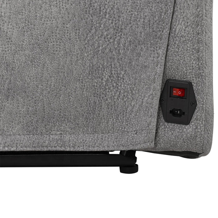 Parker Living - Linus Power Zero Gravity Recliner in Hudson Grey -Set of 2- MLIN#812PHZ-HGY - GreatFurnitureDeal