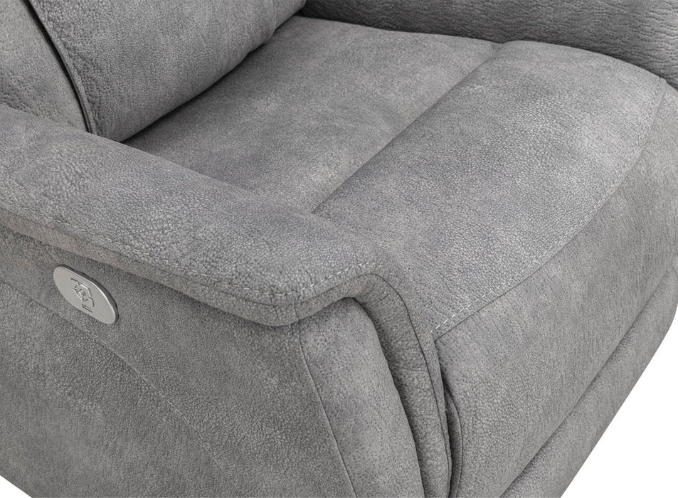 Parker Living - Linus Power Zero Gravity Recliner in Hudson Grey -Set of 2- MLIN#812PHZ-HGY - GreatFurnitureDeal